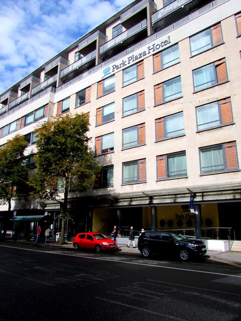 Park Plaza Hotel in Cardiff city centre 