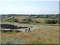 View to the north-west from the "Fortress"