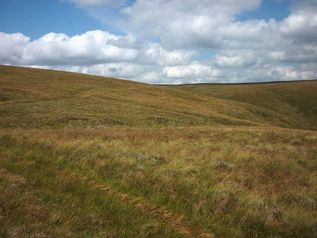 The bridleway at Wisket Hill