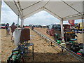 Temporary railway, Barton under Needwood Steam Rally, 2018