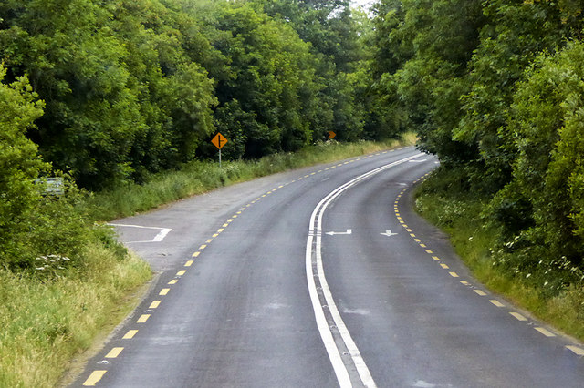 Road Junction on the N71 west of Garteen Cross Roads