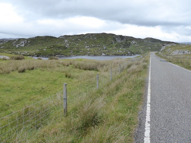 Minor road approaching Plocrapool
