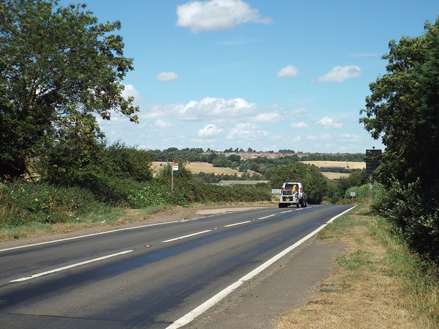 A508 Harborough Road at Pitsford