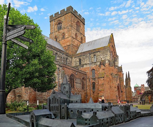 Carlisle Cathedral & Priory model