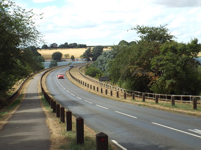 Brixworth Road at Pitsford Water, Northamptonshire