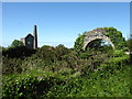 Wheal Peevor - remains of boiler house