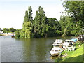 The River Thames and the western end of Platt