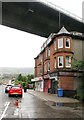 Shops beside the Erskine Bridge