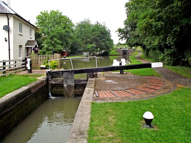 Grand Union Canal at Watford Locks, Northamptonshire