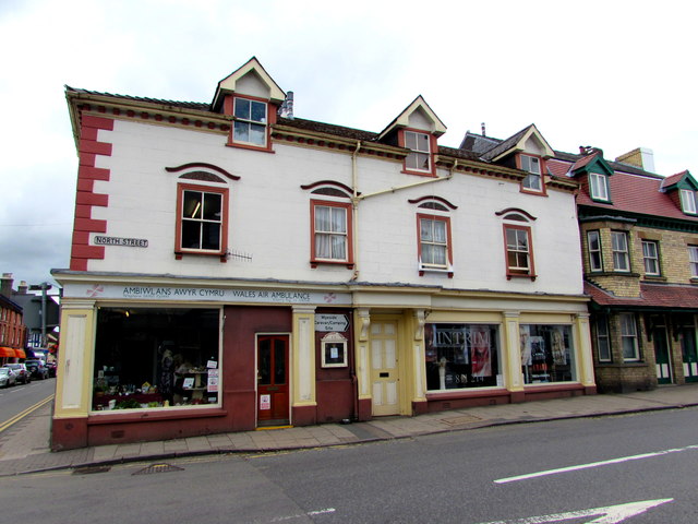 Wales Air Ambulance charity shop, North Street, Rhayader