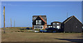 Waterside buildings at Walberswick