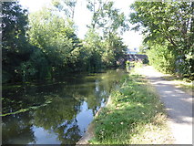 TQ0580 : The Grand Union Canal at Yiewsley by Marathon