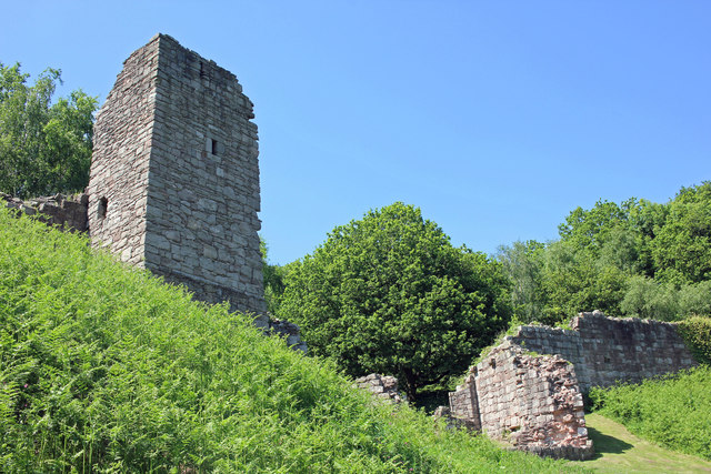 The Outer Gatehouse of Beeston Castle