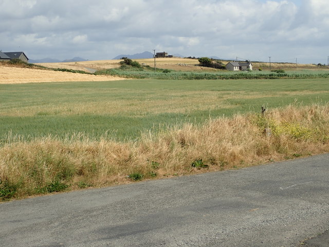 Reclaimed land at the junction of Whites Town road and the coastal road