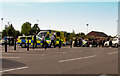 A major incident in the Tesco Extra car park, Barnstaple