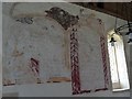 Walling paintings in Shipton Solers church