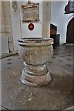 TG1127 : Heydon, St. Peter and St. Paul's Church: The font 1 by Michael Garlick
