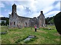 Remains of the old church and graveyard at Stow