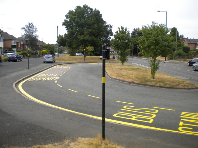 Bus turning circle, Alcester Lanes End (2)