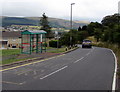 Brynhyfryd Bottom bus stop & shelter, Fochriw Road, Pontlottyn