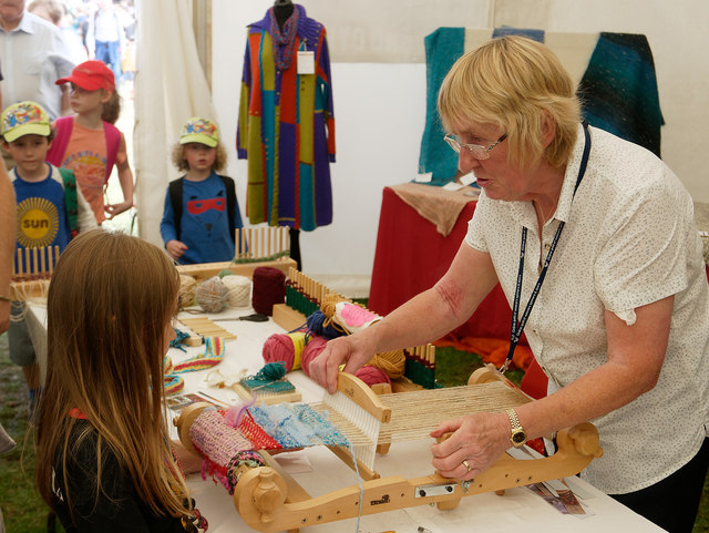 Highland Guild of Weavers, Spinners and Dyers at the Black Isle Show