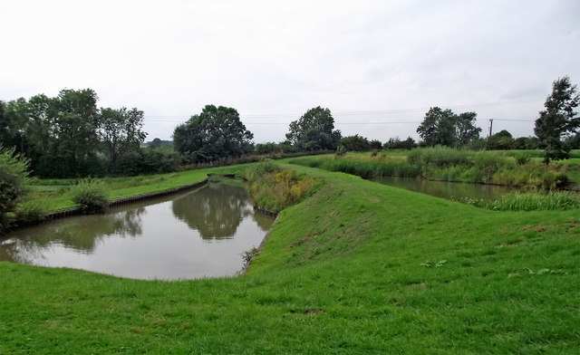 Sideponds by the Watford staircase locks in Northamptonshire