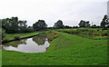 SP5968 : Sideponds by the Watford staircase locks in Northamptonshire by Roger  Kidd