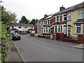 Brooklands Terrace towards Parklands Close, Pontnewydd, Cwmbran