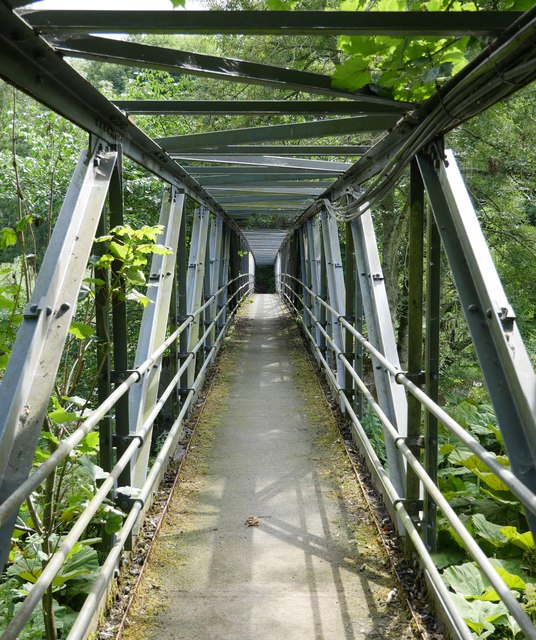 Footbridge over the Whiteadder Water