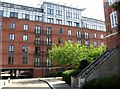 New block of flats on the Norfolk & Norwich Hospital site