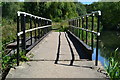 Footbridge across overflow weir, Kennet and Avon Canal