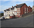 Houses at the top of Victoria Avenue, Newport