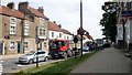 Raised pavement, Commercial Street, Norton-on-Derwent