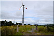 H4064 : Wind turbine, Mullawinny by Kenneth  Allen