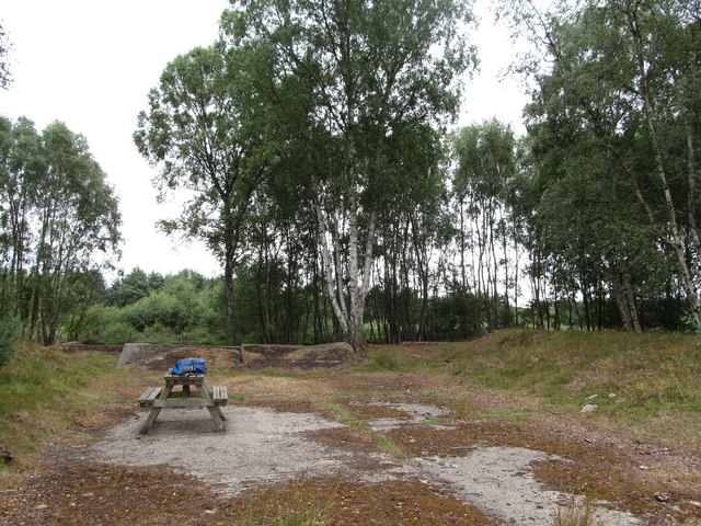 A bomb bay picnic site