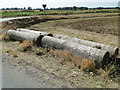 Mystery objects on Deopham airfield