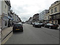 Part of the High Street in Lymington