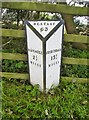 Old Milepost by the A2, Cushendall Road, Ballynaglogh