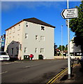 Newport Register Office direction sign