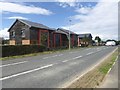 Modern commercial premises on Shilbottle Road, Alnwick