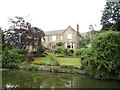 Houses beside the Leeds & Liverpool Canal