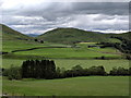 NY3487 : The Esk valley, seen from the roadside by Rob Purvis