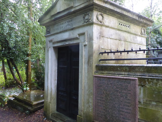 The tomb to General Sir Loftus Otway,... © Marathon cc-by-sa/2.0 ...