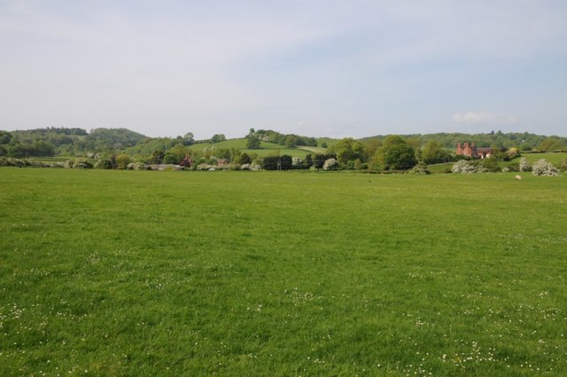 Farmland south Buildwas Abbey