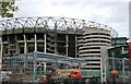 Construction work at Twickenham Stadium