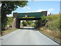 Railway bridge over the A682, Newsholme