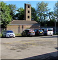 ST2985 : Duffryn Fire Station training tower, Newport by Jaggery