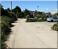 Hanson premix concrete site entrance, Bridport