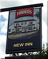 Sign for the New Inn, Foulridge