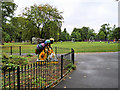 SJ8795 : Bee in the City, Crowcroft Park by David Dixon